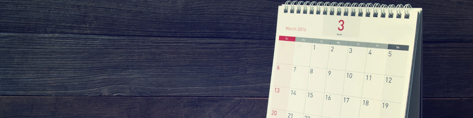image of a calendar